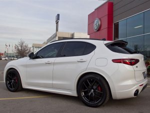 Alfa Romeo Stelvio Roof Spoiler - Carbon Fiber - Feroce Carbon